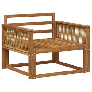 vidaXL Ute Midt Sofa Naturlig