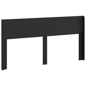 vidaXL Hodegavl Svart PB