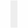 vidaXL Garderobeskap hvit 100x50x200 cm sponplate