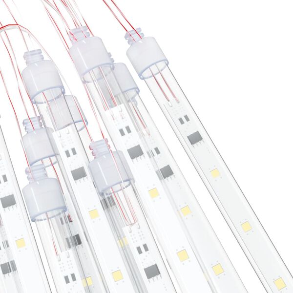 vidaXL 20stk Meteorlys 50 cm varmhvite 720 LED innend&oslash;rs og utend&oslash;rs