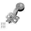 vidaXL Hingse 12 stk. s&oslash;lv 35 mm Jern
