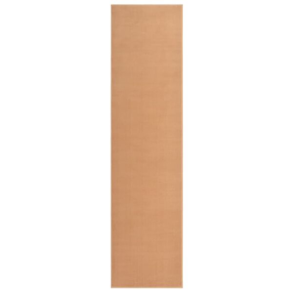 vidaXL Teppel&oslash;per BCF beige 100x450 cm