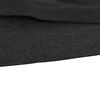 vidaXL Bunnark til basseng Svart &Oslash; 244 cm Uvevd Stoff