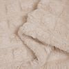 vidaXL Kastteppe Beige 240 x 220 cm Fleece