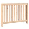 vidaXL Radiatordeksel 108,5x19x84 cm heltre furu
