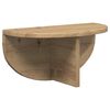 vidaXL Vegghylle Veggmontert Artisan Eik 38 x 19 x 19 cm