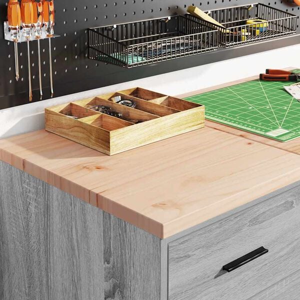 vidaXL Garasje Oppbevaringsskap Grå Sonoma 40x51x85 cm Heltre Furu