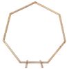 vidaXL Bryllupsbue Lys Brun 221 x 92 x 216 cm Massiv furu