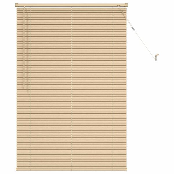 vidaXL Venetiansk persienne Lys Brun med M&oslash;nster 150 x 80 cm PVC