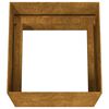 vidaXL Plantekasse 40x41x40 cm cortenstål