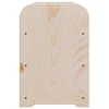vidaXL Vinstativ 33x25x37 cm heltre furu