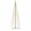 vidaXL Julekongletre varm hvit 1400 LED-lys 160x500 cm