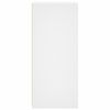 vidaXL Skjenk hvit 30x41x93 cm konstruert tre