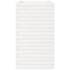 vidaXL Plantekasse hvit 70x40x68,5 cm heltre furu