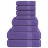 vidaXL 8-delers h&aring;ndklesett FROGN lilla 360 gsm