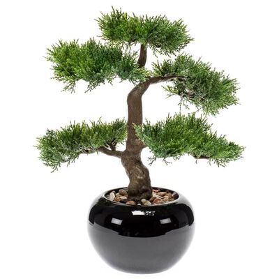 Emerald Kunstig sedertre bonsai grønn 34 cm 420003
