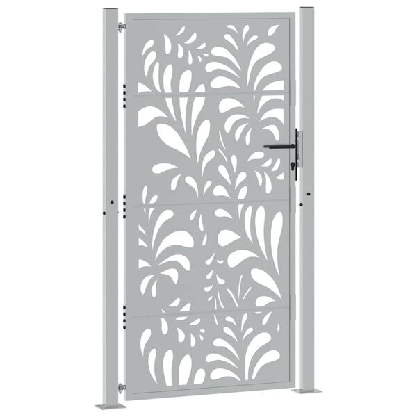 vidaXL Hageport 100x175 cm v&aelig;rbestandig st&aring;lb&oslash;lgedesign