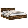 vidaXL Sengestamme med skuff R&oslash;kt eik 180 x 200 cm Ingeni&oslash;rtre