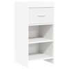 vidaXL Serviesskap Hvit 40 x 36 x 80 cm Konstruert tre