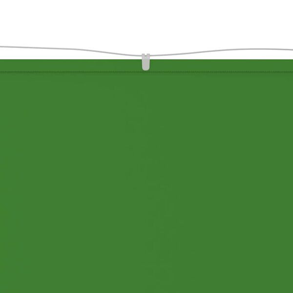 vidaXL Vertikal markise lysegrønn 100x1000 cm oxfordstoff