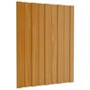 vidaXL Takpanel 36 pcs Naturlig 60 x 45 cm Galvanisert st&aring;l