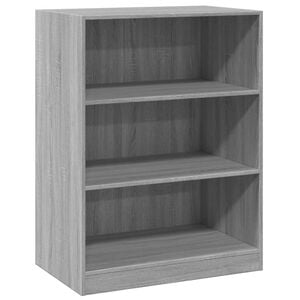vidaXL Garderobe gr&aring; sonoma 77x48x102 cm konstruert tre