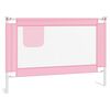 vidaXL Sengehest sm&aring;barn rosa 100x25 cm stoff