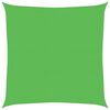 vidaXL Solseil 160 g/m&sup2; lysegr&oslash;nn 6x6 m HDPE