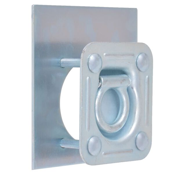 vidaXL Festeringer for tilhenger 6 stk galvanisert st&aring;l 2000 kg