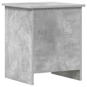 vidaXL Oppbevaringskiste Betonggr&aring; 40 x 40 x 50 cm Konstruert tre