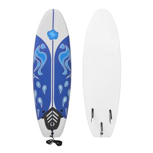 vidaXL Surfebrett bl&aring; 170 cm