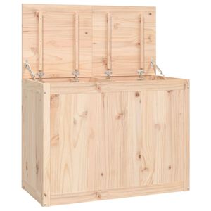 vidaXL Skittent&oslash;yskurv 88,5x44x66 cm heltre furu
