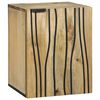 vidaXL Baderomsvaskeskap med d&oslash;r Brun 38 x 33,5 x 48 cm Konstruert tre