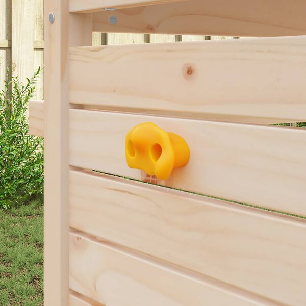 vidaXL Klatrekloss 12 pcs Gul 100 x 67 x 43 mm PP