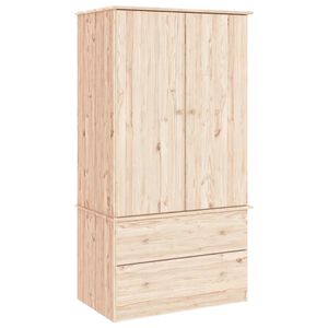 vidaXL Garderobe ALTA 90x55x170 cm heltre furu