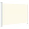 vidaXL Uttrekkbar sidemarkise 200x300 cm kremhvit