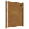 vidaXL Hageport 100x125 cm cortenst&aring;l