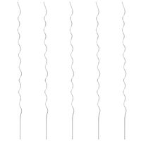 vidaXL Spiralplantestøtter 5 stk 110 cm galvanisert stål