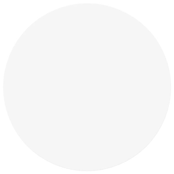 vidaXL Klistremerke 2 pcs Hvit &Oslash; 20 x 0,5 mm Papir