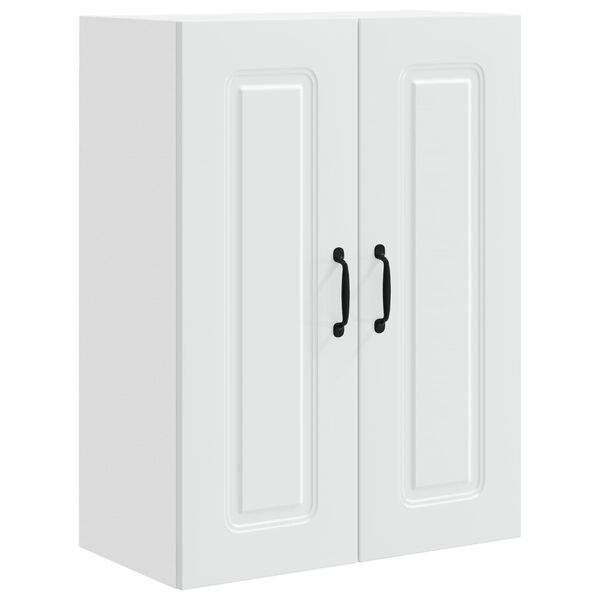 vidaXL Kj&oslash;kkenskap Kalmar Hvit 60 x 31 x 80 cm Konstruert tre