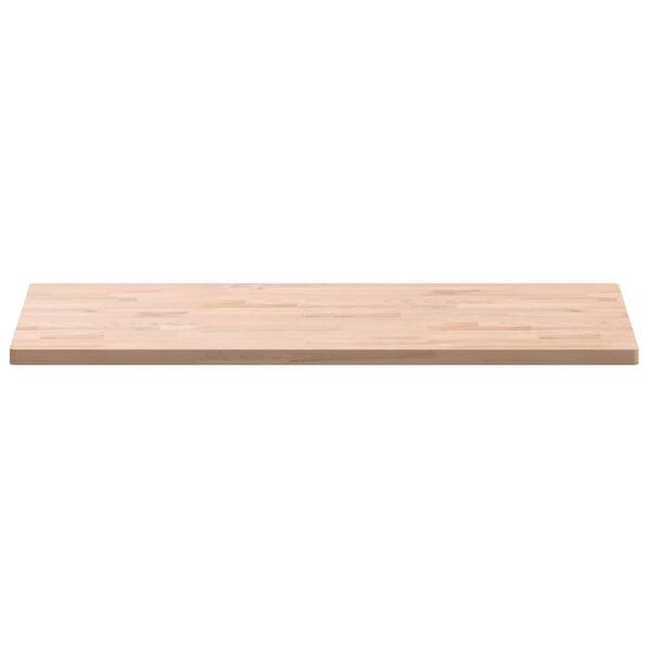vidaXL Benkeplate til bad 100x50x2,5 cm heltre b&oslash;ketre