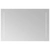 vidaXL Baderomsspeil med LED 60x40 cm