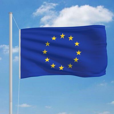 vidaXL Europeisk flagg 90x150 cm