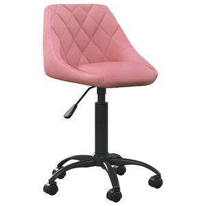 vidaXL Spisestol rosa fl&oslash;yel