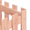 vidaXL Plantekasse med gjerdedesign 40x40x40 cm heltre douglasgran