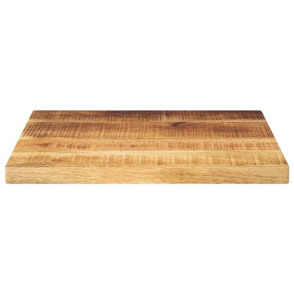 vidaXL Bordplate 40x40x2,5 cm firkantet grovt heltre mango