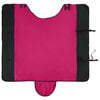 vidaXL Hestepledd Rosa og svart 95 cm Polyester