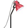 vidaXL Skrivebordslampe 25 W m&oslash;rker&oslash;d 17x17x60 cm E27