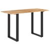vidaXL Spisebord 118x58x76 cm heltre akasie
