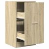 vidaXL Apotekskap sonoma eik 40x41x77,5 cm konstruert tre